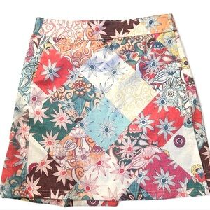 Ripskirt Hawaii Colorful A-Line Skirt Size Small, quick dry wrap skirt
